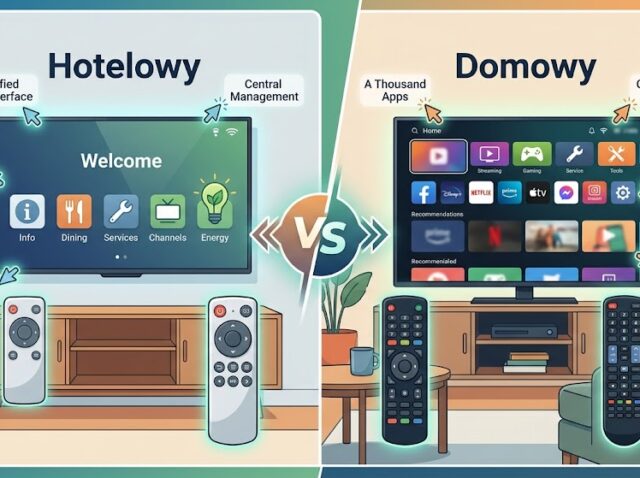 Telewizory hotelowe vs domowe